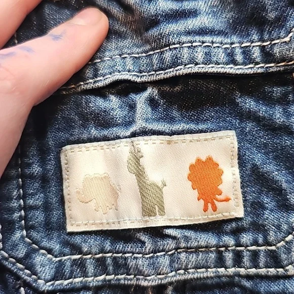 L Jeans Size 0-3 Months - Picture 4 of 8